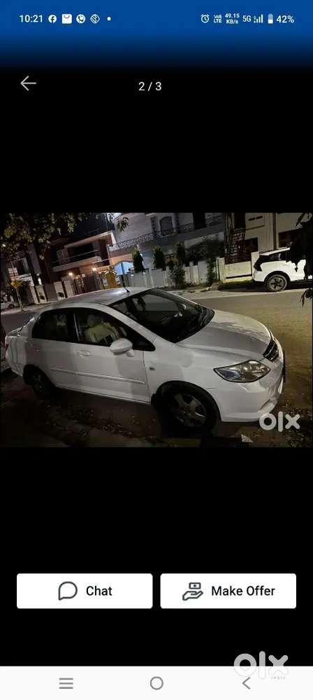 Honda City Zx 20008 Petrol 100000 Km Driven