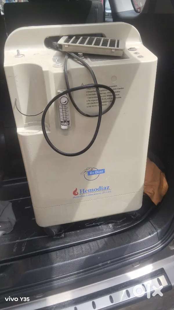 Oxygen machine working