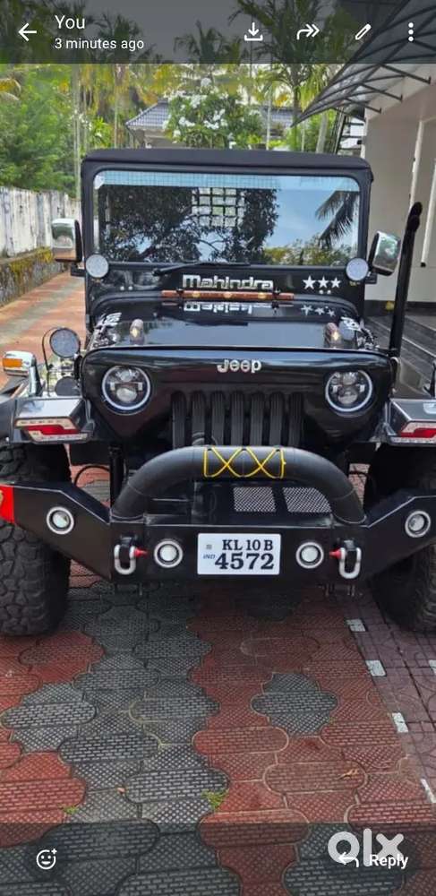 Restored Mahindra Jeep