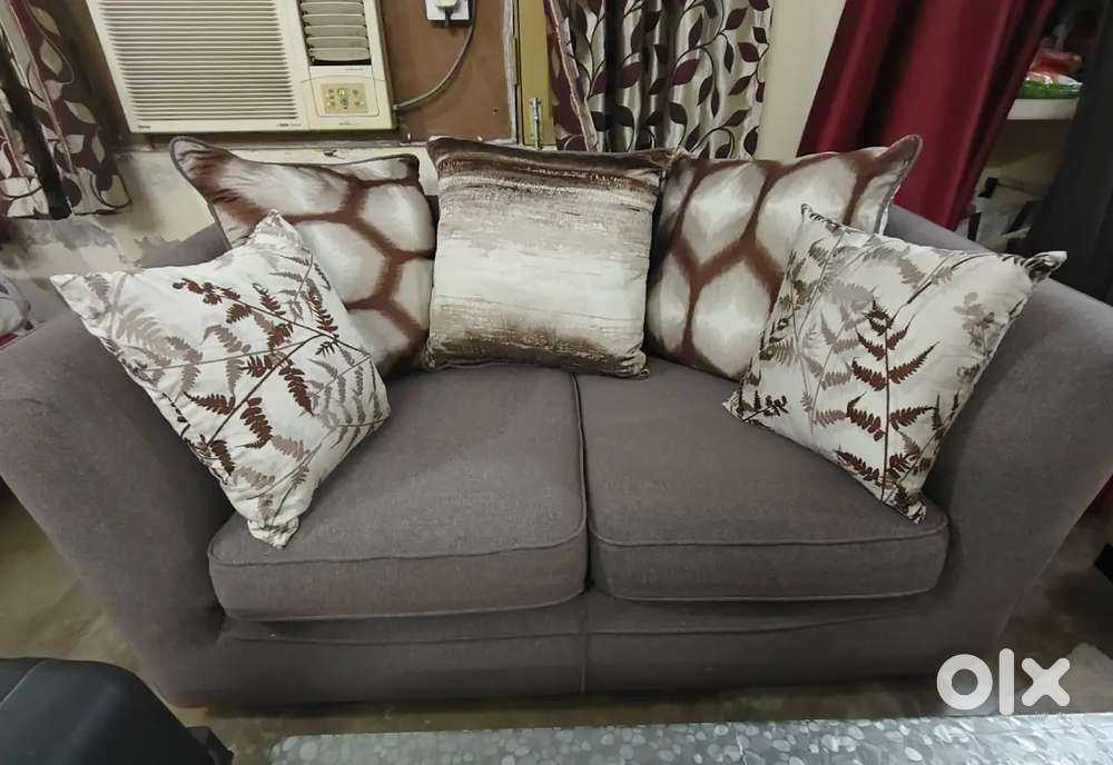 2 seater beautiful sofa with 05 cushions