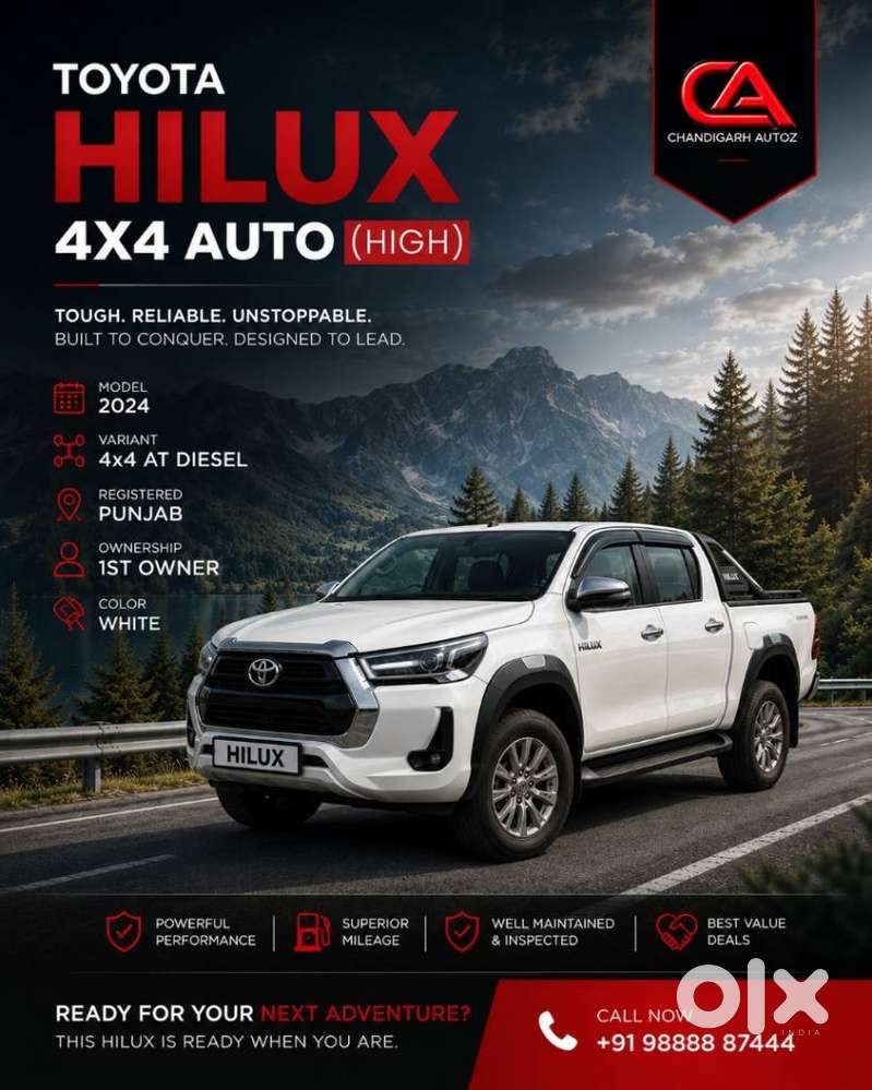 Toyota Hilux High Diesel Turbo Automatic, 2024, Diesel