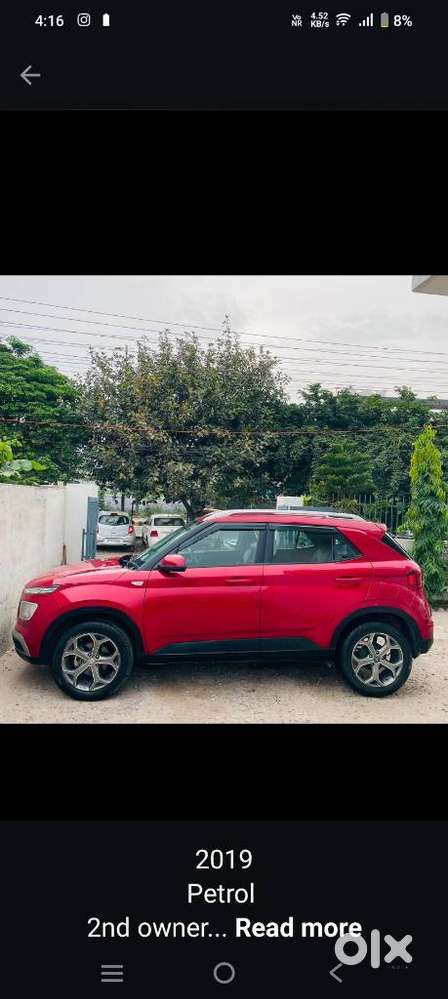 Hyundai Venue S Turbo Dct, 2019, Petrol