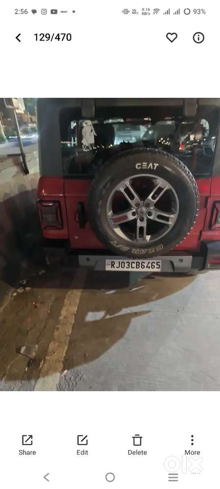 Mahindra Thar 2021 Diesel Well Maintained