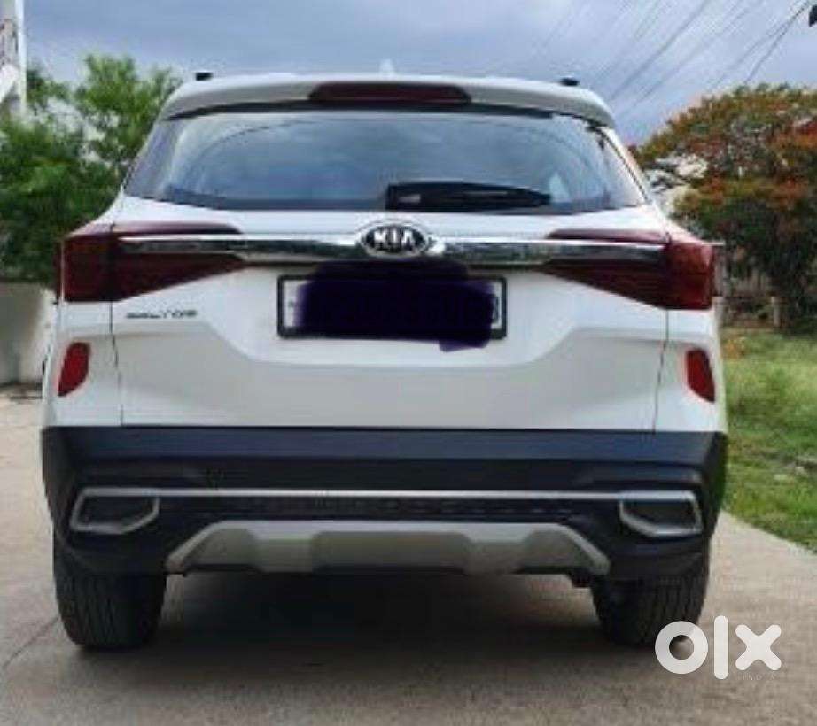 Kia Seltos 2020 White Petrol 95000 Km Driven