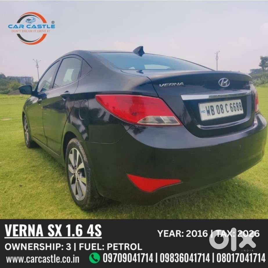Hyundai Verna [2015-2018] Fluidic 4s 1.6 Vtvt Sx, 2016, Petrol