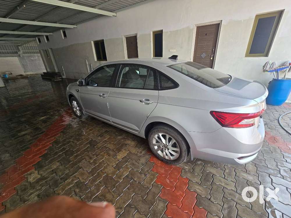 Slavia- Silver-10600 Kmtr New Car