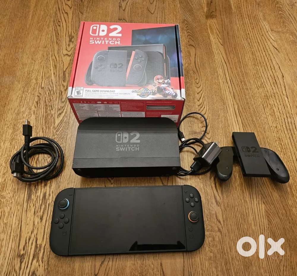 Nintendo switch 2 black console 256GB - Games & Entertainment in