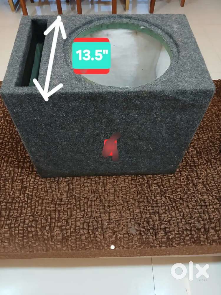 Subwoofer box 12 tuned for 1200 RMS speaker