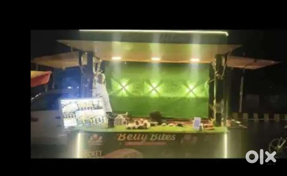 Food cart with all itoms