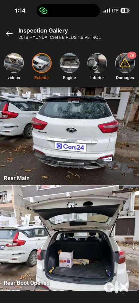 Creta Diesel White  Color 2016 Model