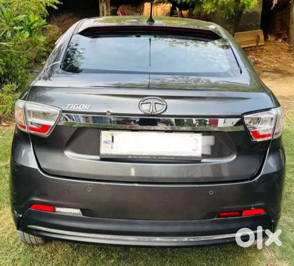 Tata Tigor Xz 2022 Pure Petrol Daytona Grey Color
