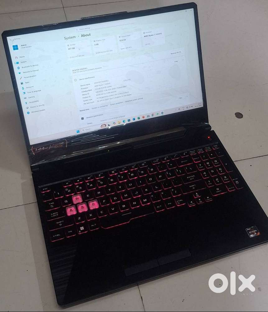 RTX 2050 GPU Gaming laptop for sell Ryzen 7