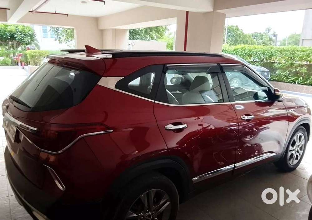 2020 Kia Seltos Htx Ivt 1.5 Petrol | 1st Owner | Red | Well Maintained