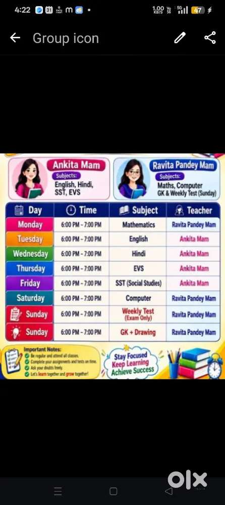 Ravita Pandey tutor