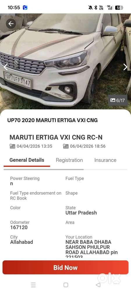 Maruti Suzuki Ertiga 2021 Cng & Hybrids Well Maintained