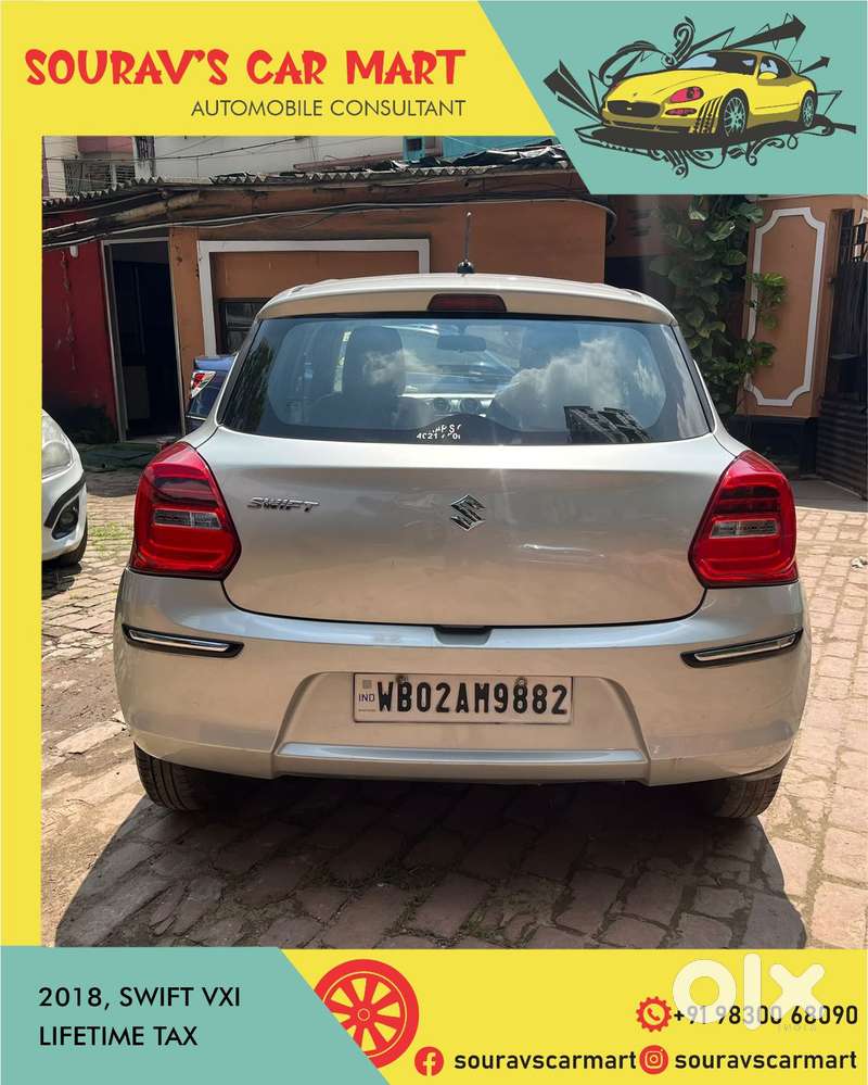 Maruti Suzuki Swift Vxi + Manual, 2018, Petrol