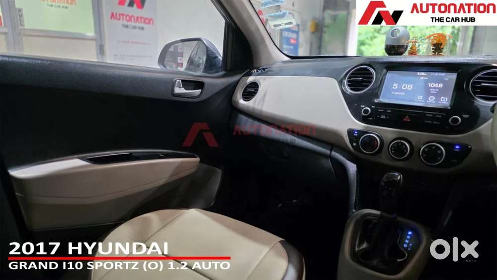 Hyundai Grand I10 1.2 Kappa Sportz Option At, 2017, Petrol