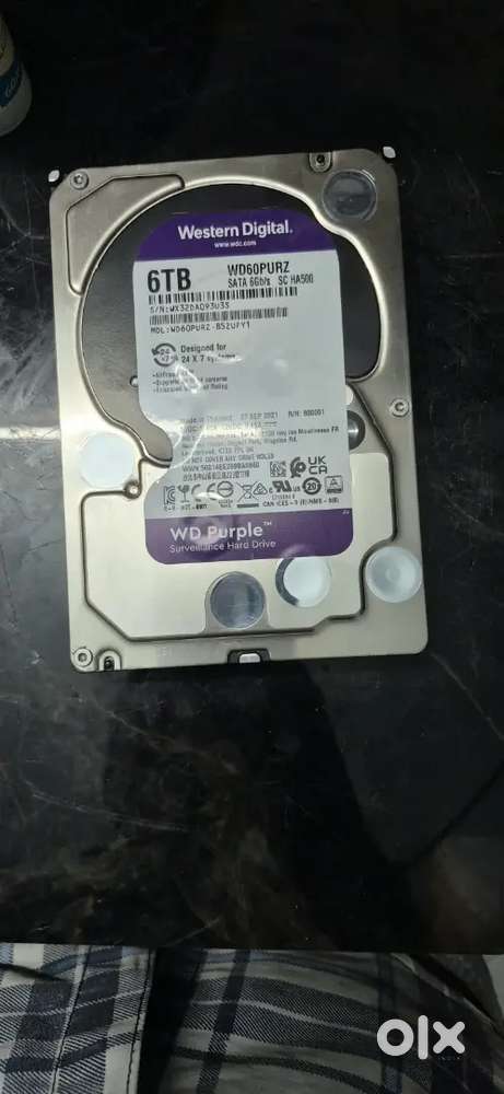 6 tb hard disx full working
