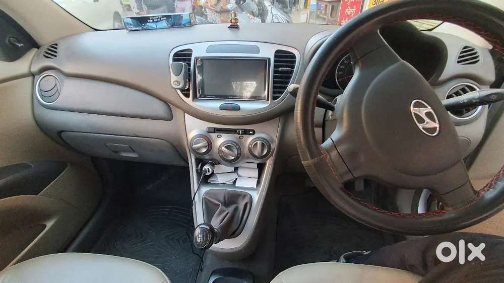 I10 2012 , Touch Screen Player With Reverse Camera, All New Tyres