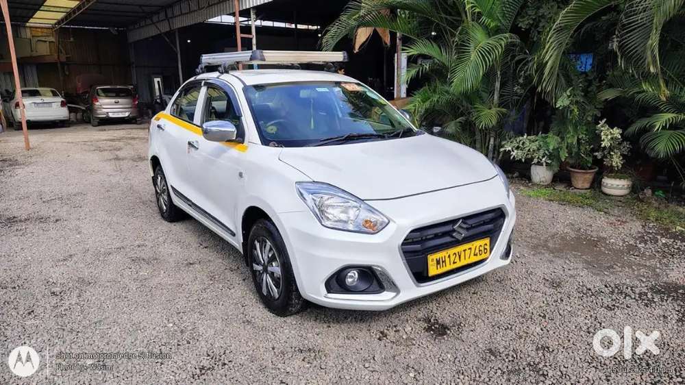 Yellow Plate T Permit Maruti Suzuki Dzire 2023 Car