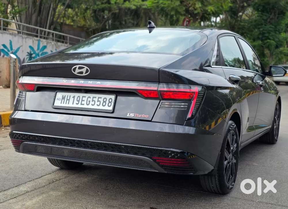 Hyundai Verna Sx (o) 1.5 Turbo Petrol Dct, 2024, Petrol