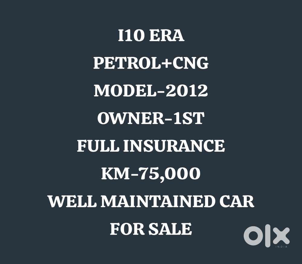 Hyundai I10 Era, 2012, Petrol