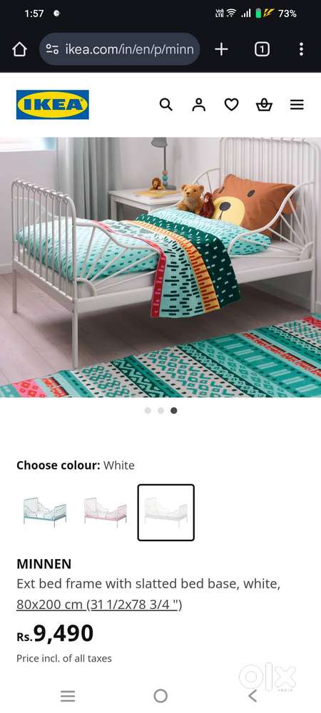 Ikea Kids Bedding Ikea Baby Duvet Cover The IKEA KURA Bed Is The