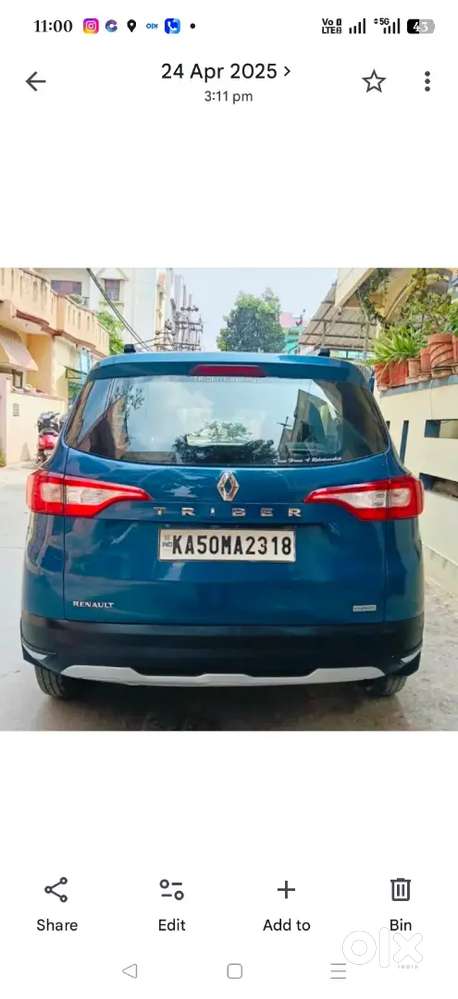 Renault Triber Facelift 2020 Rxe Petrol Manual