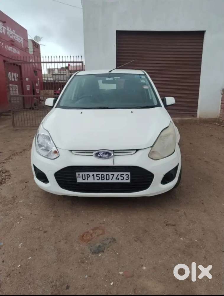 Ford Figo Milky White Car