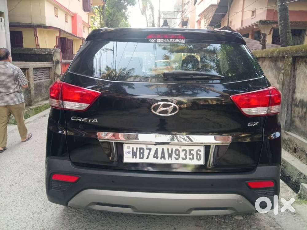 Creta Petrol Automatic 2019 Top Variant With Sunroof 6000 Km Driven