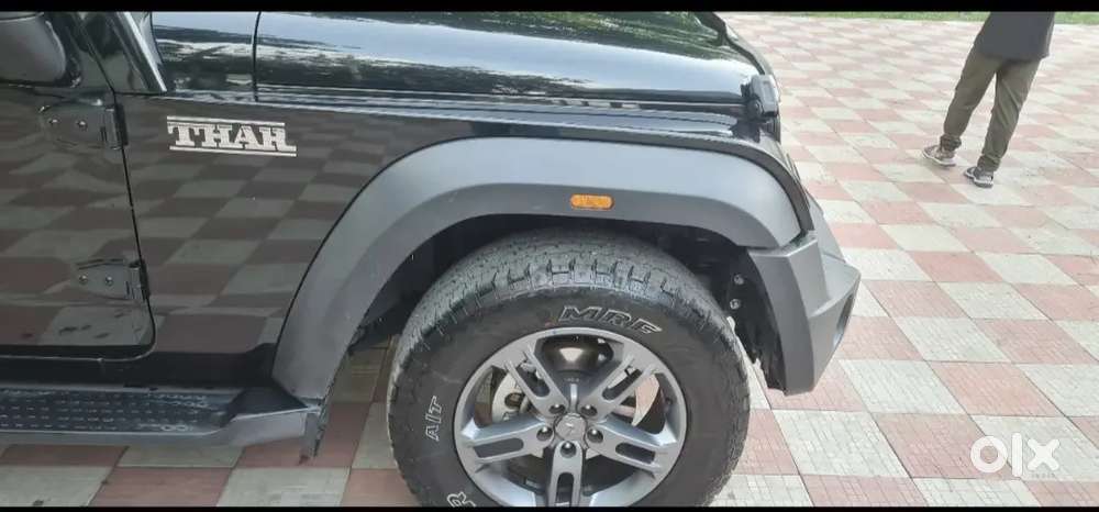 Black Mahindra Thar 4×4 31000 Driven Stock Condition Well Maintained