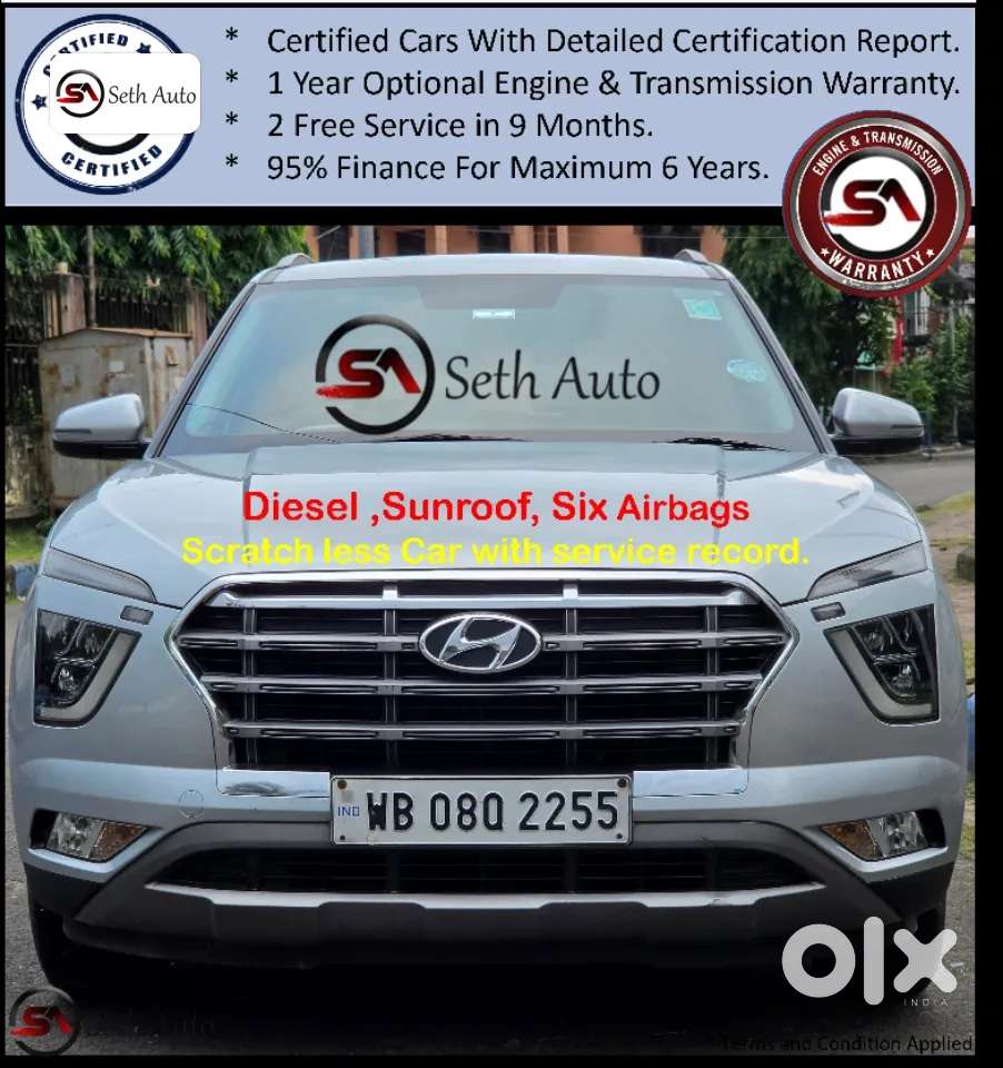 Hyundai Creta Sx (o) 1.5 Diesel, 2023, Diesel