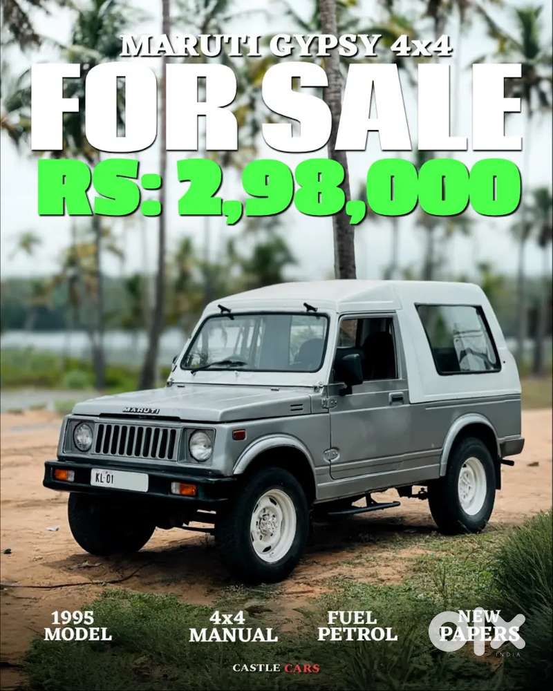 Maruti Gypsy Petrol Manual 1993