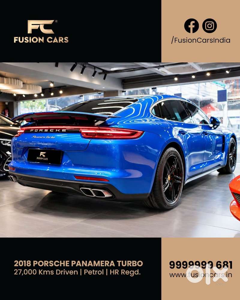Porsche Panamera Turbo, 2018, Petrol