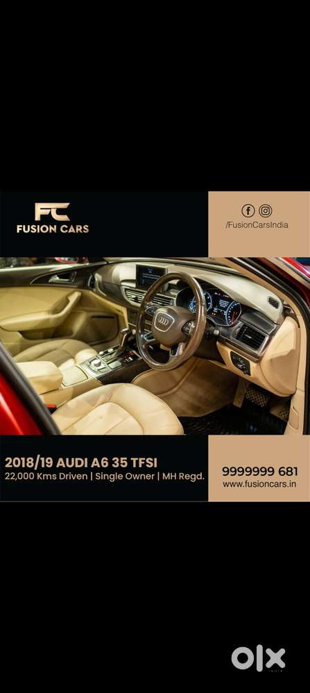 Audi A6 1.8 35 Tfsi Premium Matrix, 2019, Petrol