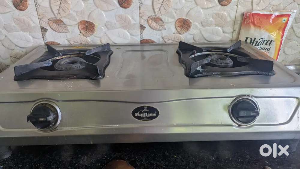 Gas stove double burner on sell