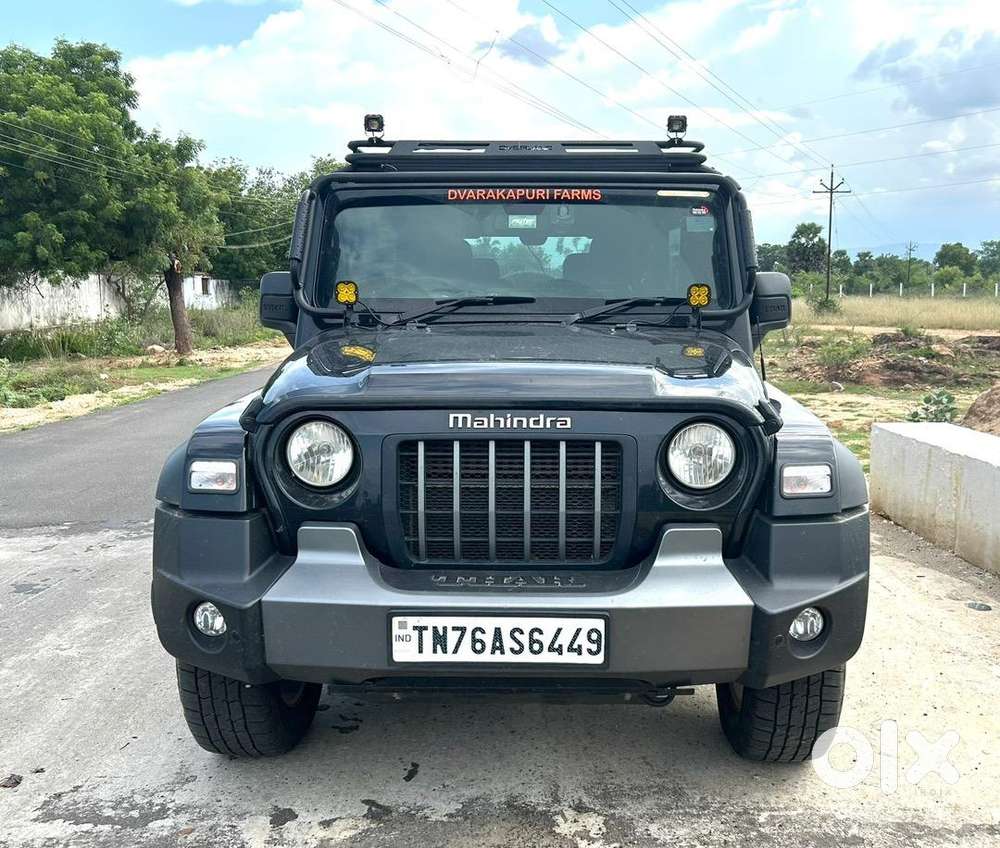 Mahindra Thar For Sale 2022 Black Color Diesel Hard Top Manual