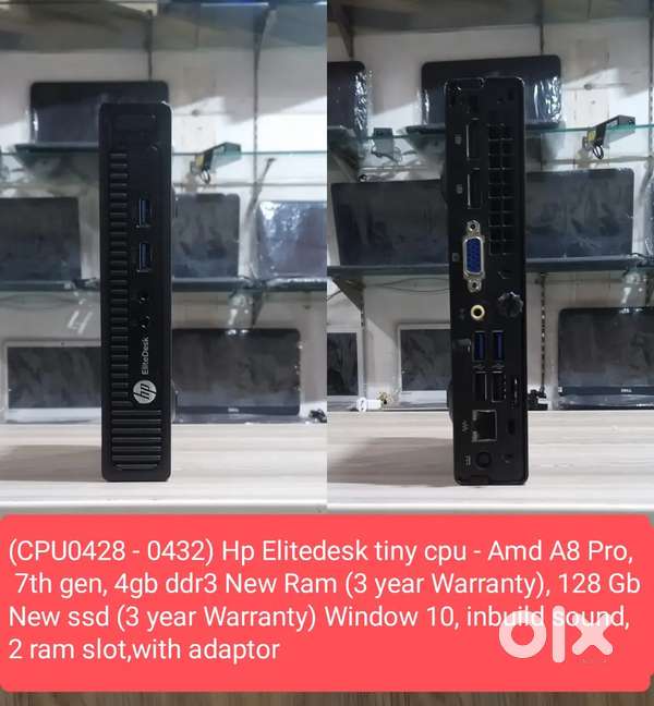 (CPU0428-0432) Hp Elitedesk tiny cpu