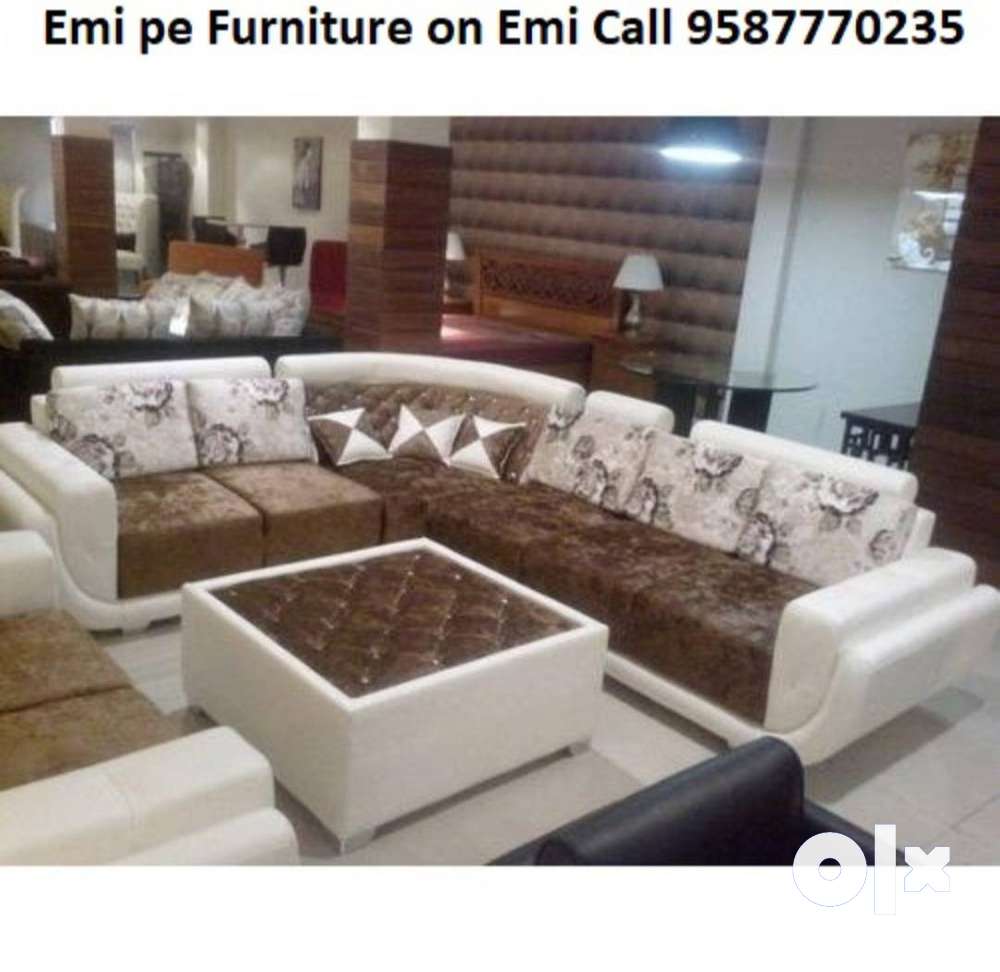 Special offer Sofa set 9490 L shape 15400 emi available