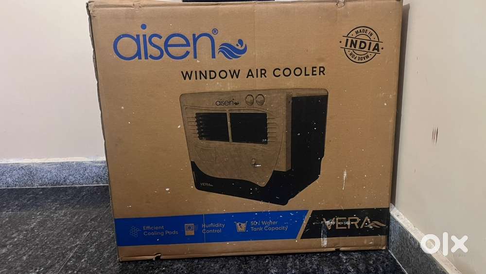Brand New Unused Aisen 50L Window Air Cooler (A50WMA311) – Box Packed
