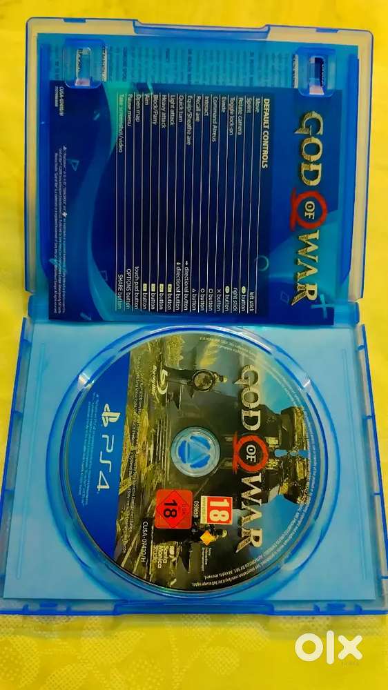 PS4 god of war 4 cd