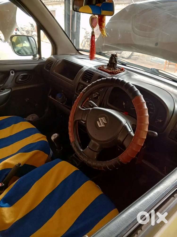 Wagon R Silver Colour Car In Good Condition