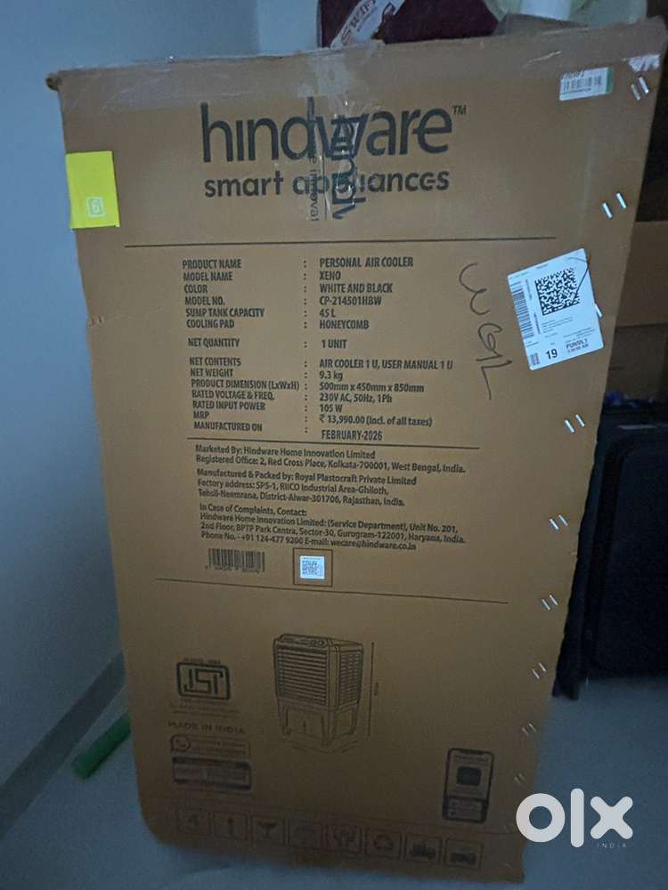 Hindware Personal Air Cooler for Sale