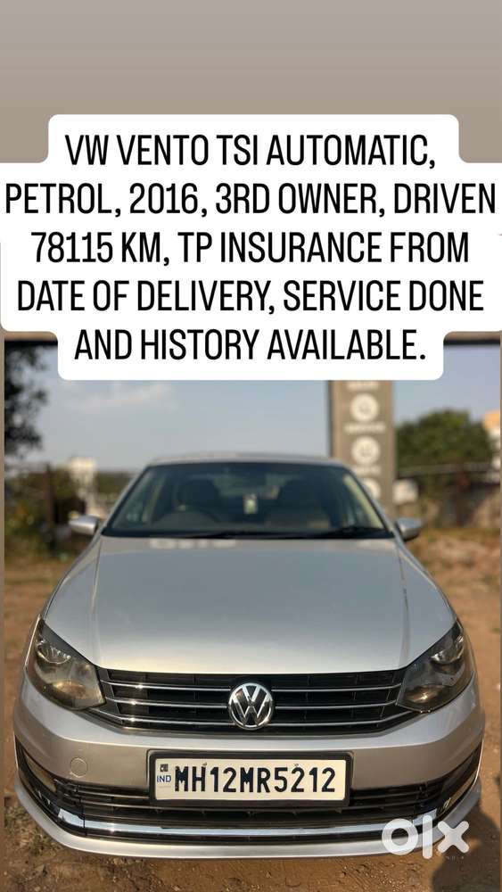 Volkswagen Vento 1.2 Tsi Highline Plus At, 2016, Petrol