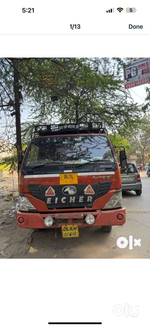 Eicher Pro 1059xp 14ft 14foot 14 footy 14feet diesel DI registration