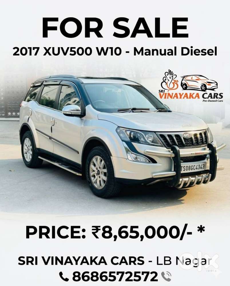 Mahindra Xuv500 2.2 W10, 2017, Diesel