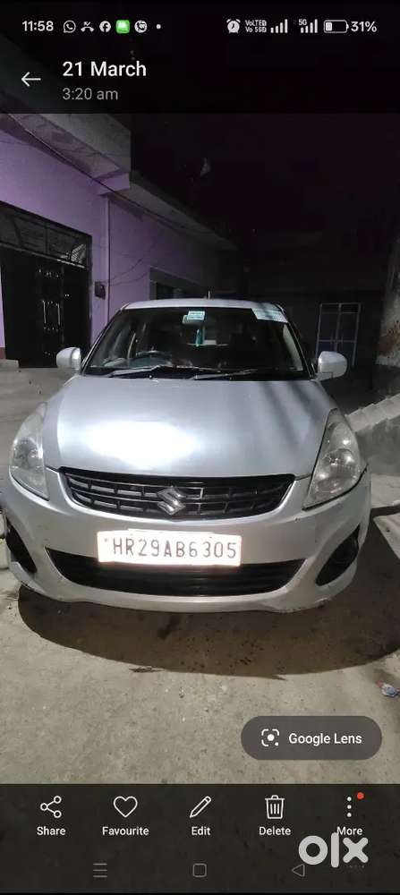 Maruti Suzuki Dzire 2012 Cng & Hybrids 100000 Km Driven