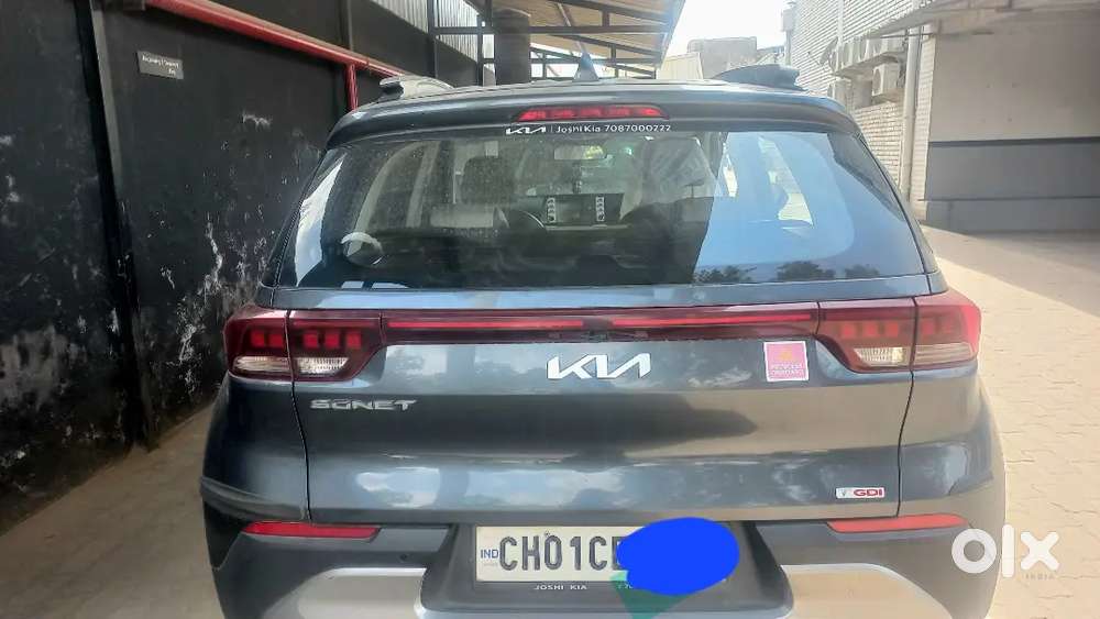 Kia Sonet Imt Htx 2021 Chandigarhnumber