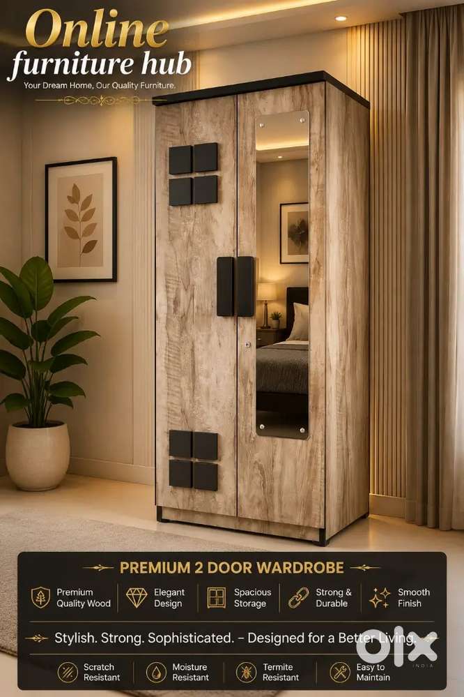 Cupboard 2 doors in wholesale price €¢298€¥
