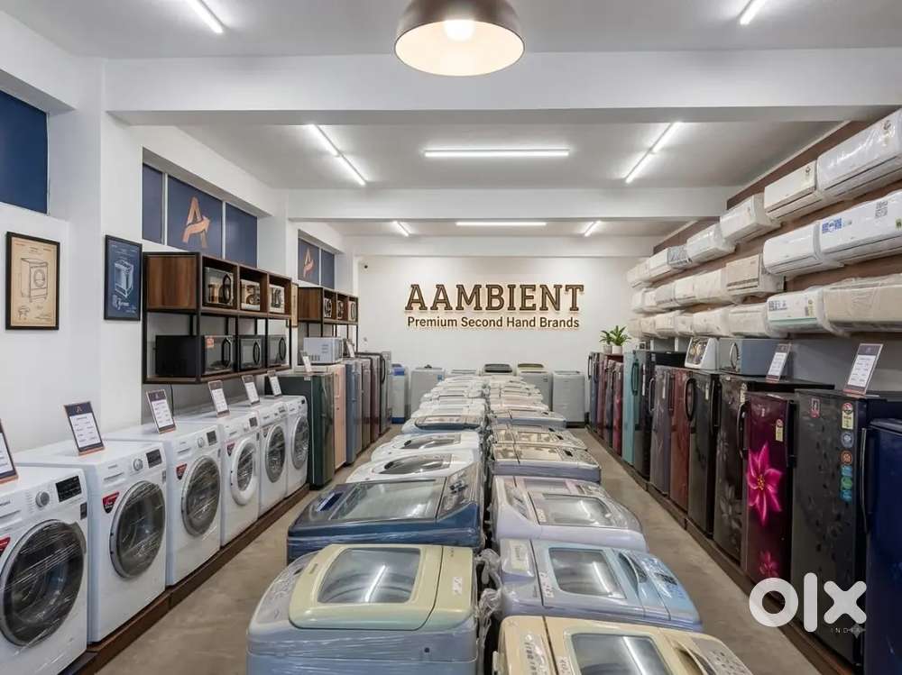 Second hand fridges & washing machine shop